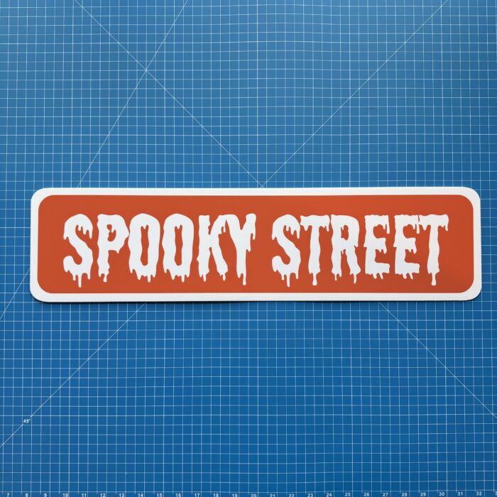 Spooky Street Sign – Halloween Edition