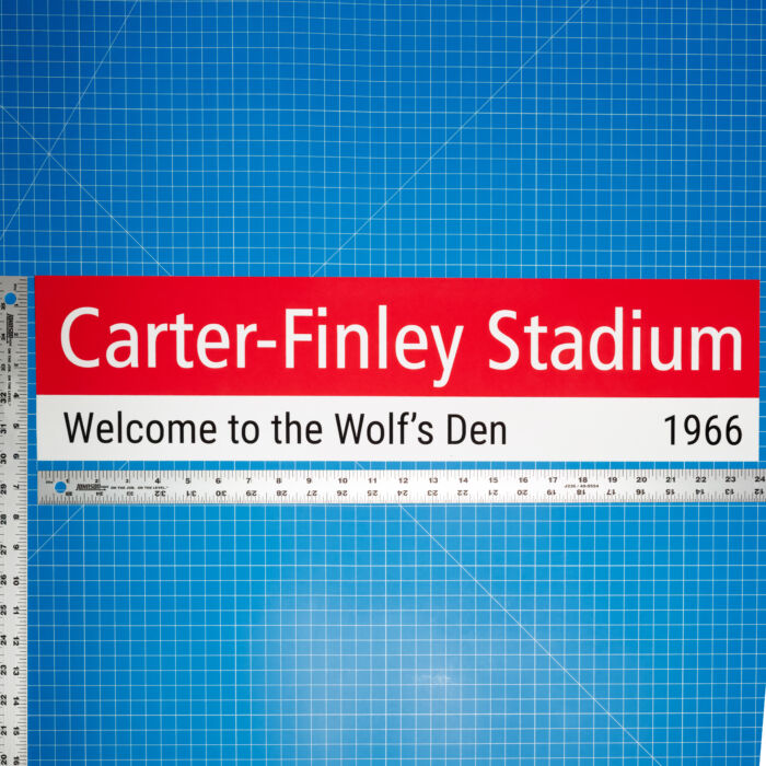 Carter-Finley Stadium Sign – NC State Wolfpack - Image 3